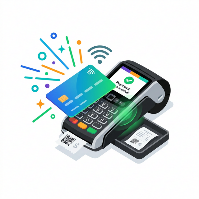 Card tapped on payment terminal